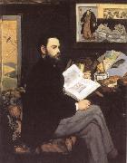 Edouard Manet Portrait of Emile Zola Spain oil painting artist